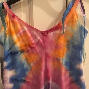 Adorable tie die dress